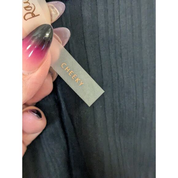 Raisins Beach Cove Solid Cheeky Black Swimsuit Womens Size Small NWT - Picture 7 of 10